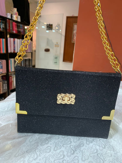 BIBLIA RC BOLSA COM ALÇA PRETA BRILHANTE