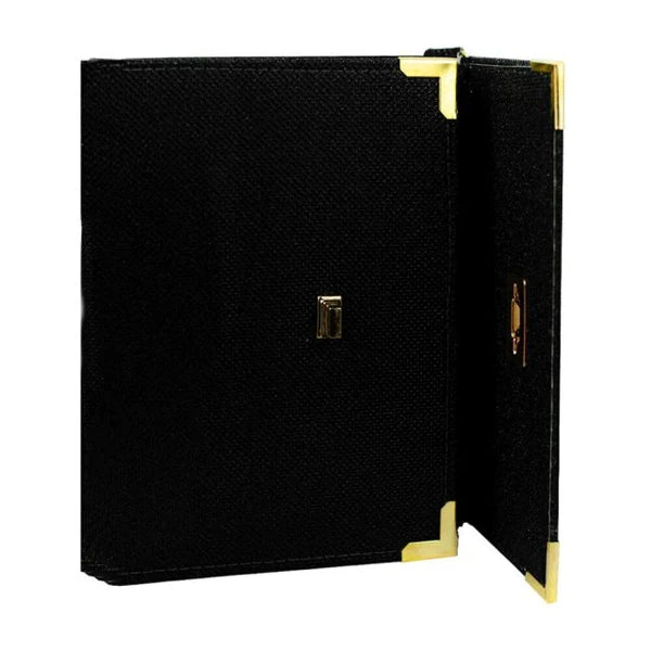 BIBLIA RC BOLSA COM ALÇA PRETA BRILHANTE