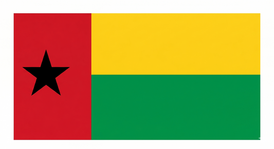 BANDEIRA GUINÉ-BISSAU 60X90CM