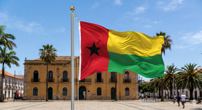 BANDEIRA GUINÉ-BISSAU 60X90CM