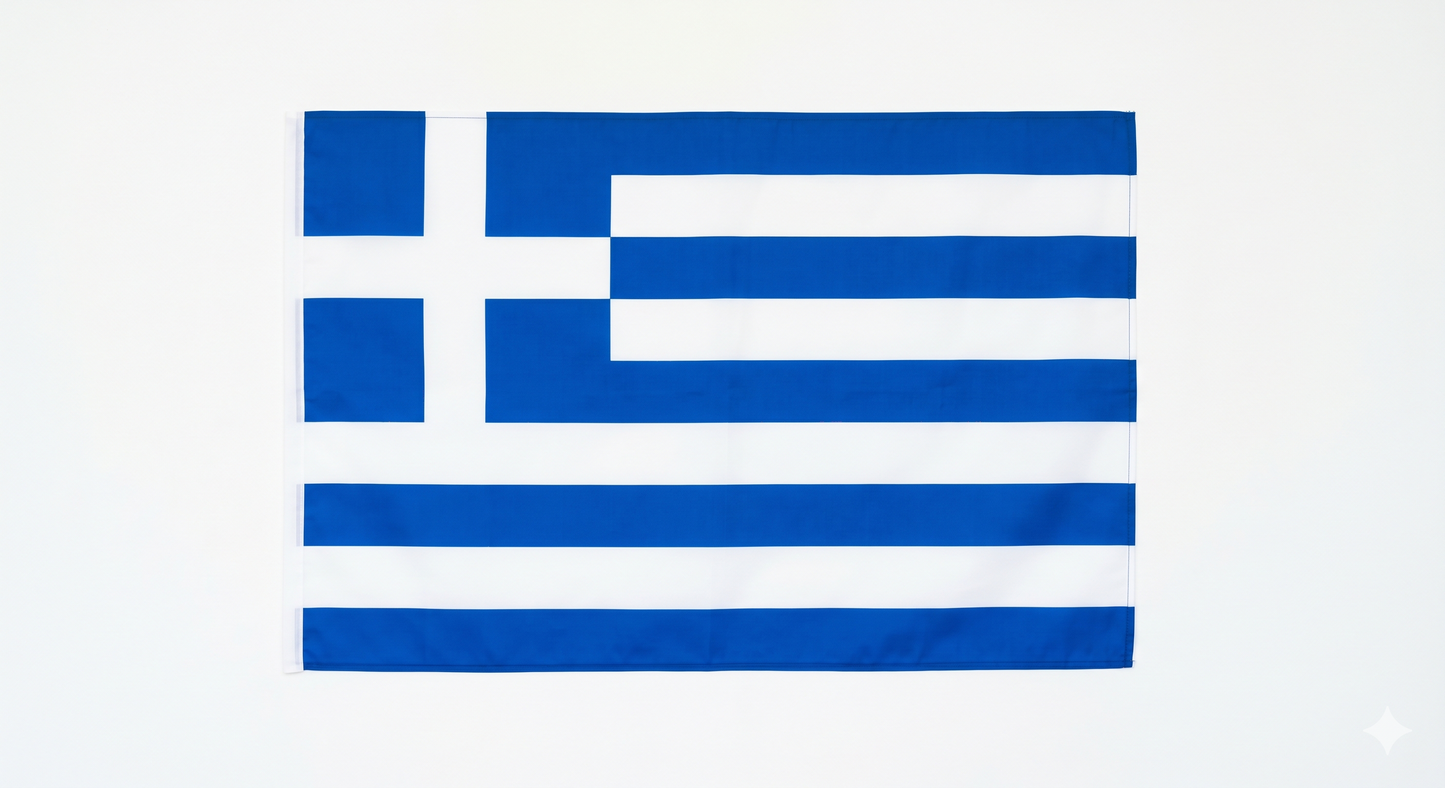 BANDEIRA DA GRÉCIA 60X90CM