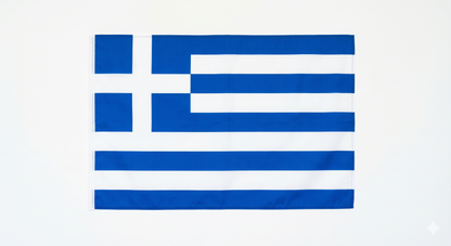 BANDEIRA DA GRÉCIA 60X90CM