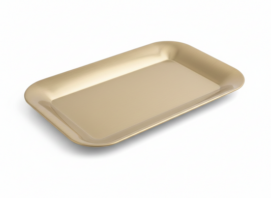 BANDEJA RETANGULAR GOLD PREMIUM