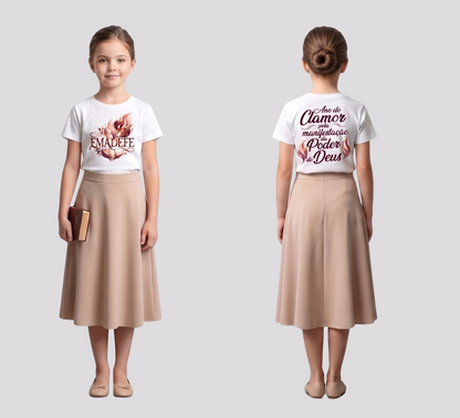 T-SHIRT E BODY OFICIAL EMADEFE 2026 – VERSÃO KIDS 1.º LOTE