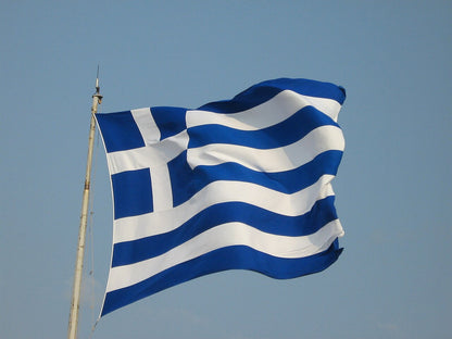 BANDEIRA DA GRÉCIA 60X90CM