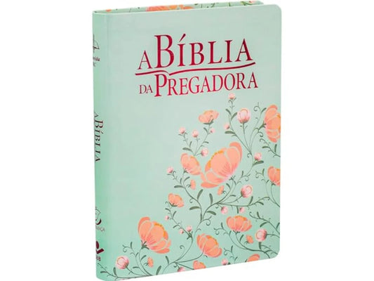 BÍBLIA DA PREGADORA RC MÉDIA FLORES