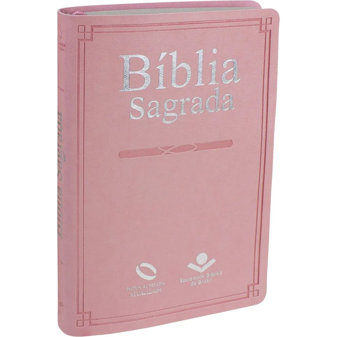 BÍBLIA SAGRADA NAA SLIM - ROSA