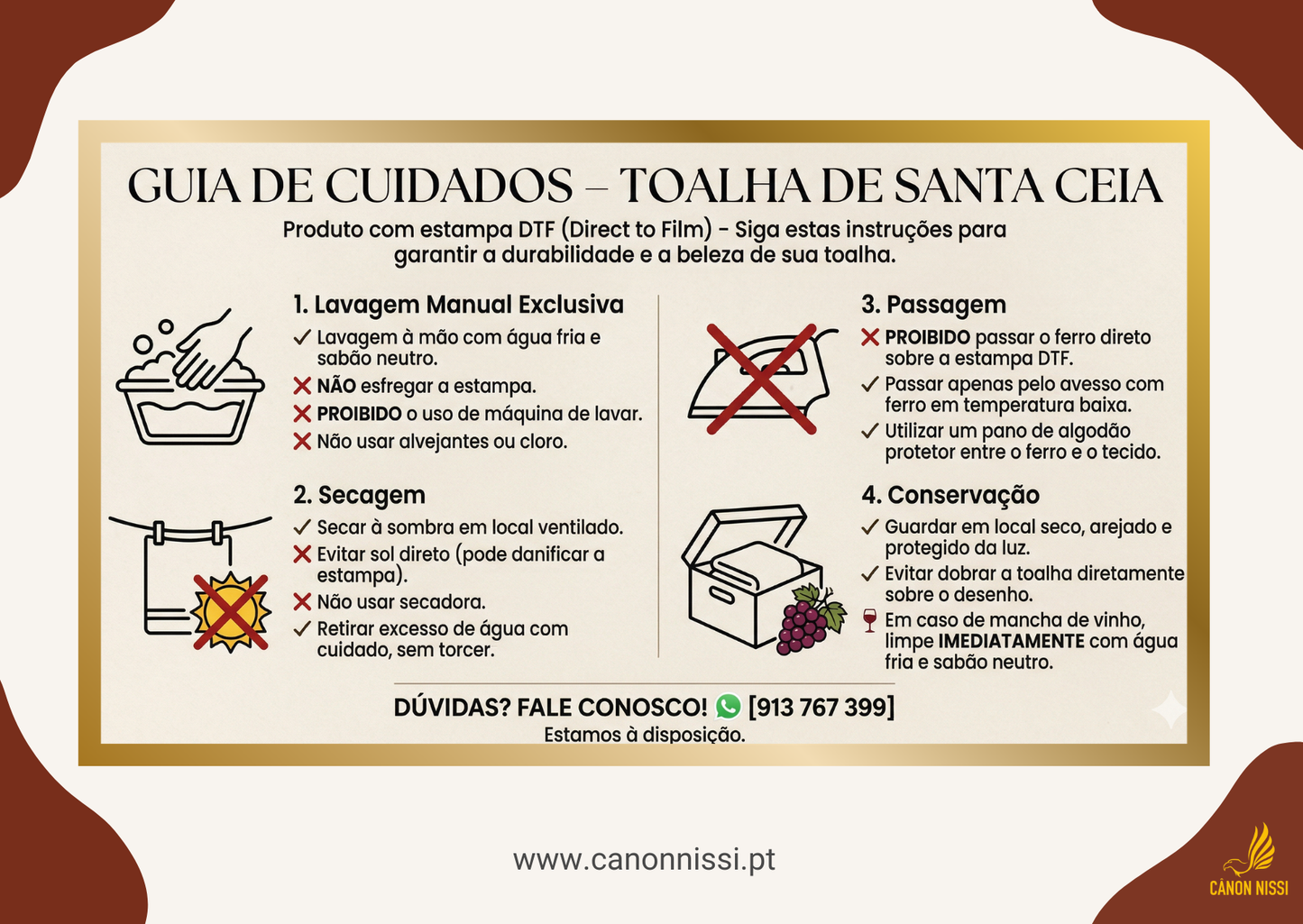TOALHA DE SANTA CEIA PREMIUM ACABAMENTO COM RENDA BRANCA