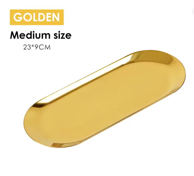 BANDEJAS OVAIS GOLD