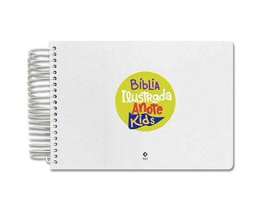 BÍBLIA ILUSTRADA ANOTE KIDS | NVT | CAPA DURA STICKERS