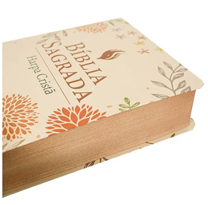 BÍBLIA SAGRADA SLIM COM HARPA CRISTÃ