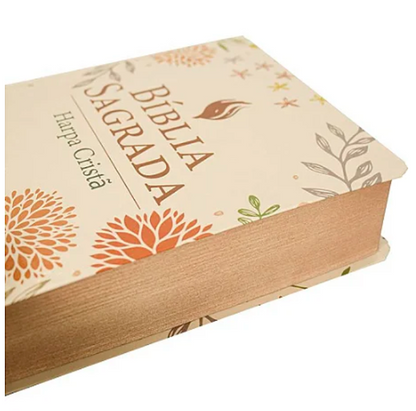 BÍBLIA SAGRADA SLIM COM HARPA CRISTÃ