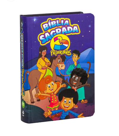 BÍBLIA SAGRADA 3 PALAVRINHAS | NLTH | CAPA DURA