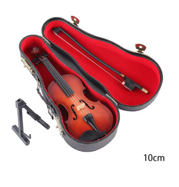 MINIATURA DECORATIVO DE VIOLINO CLÁSSICO