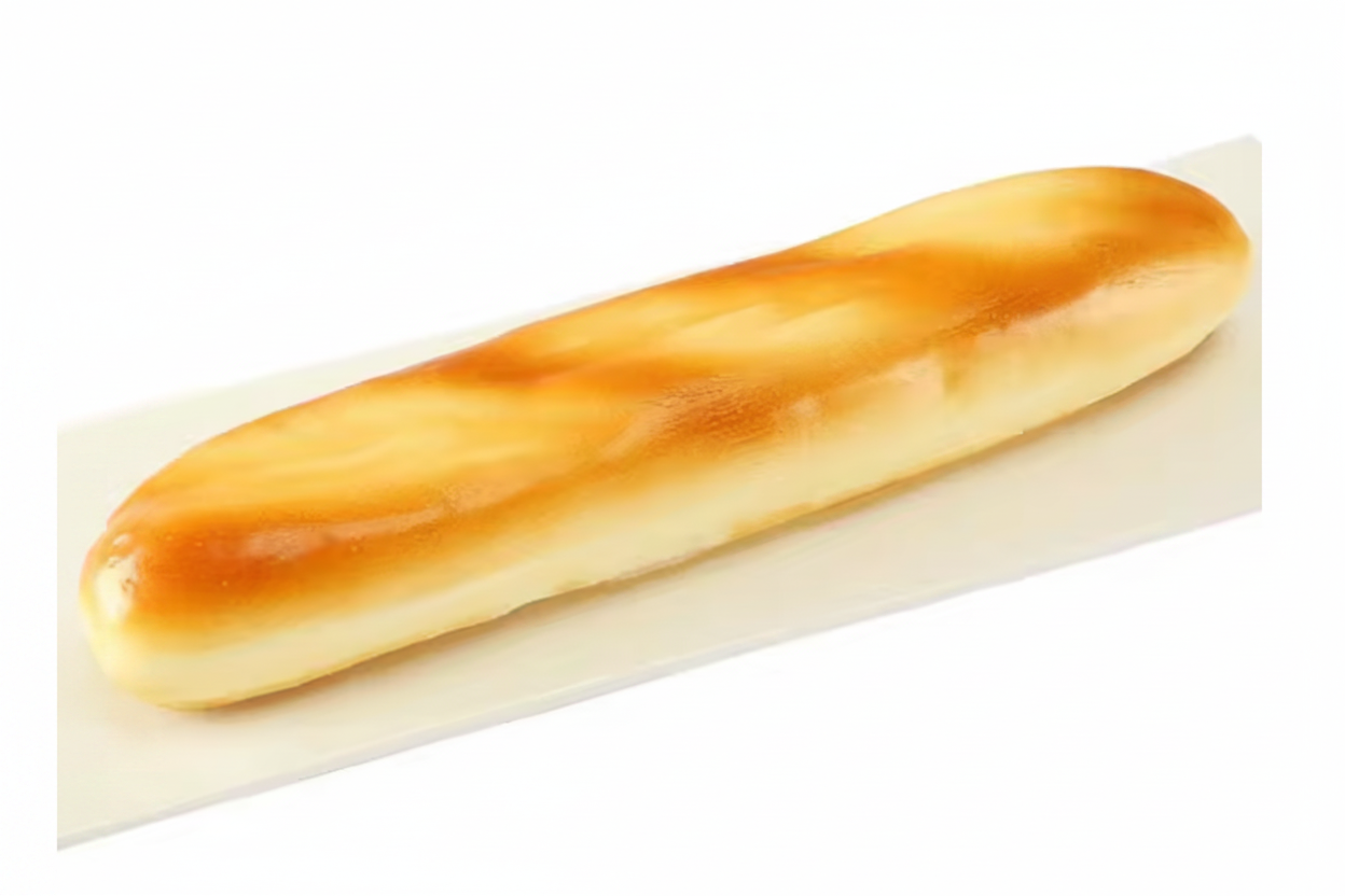 PÃO BAGUETE LONGO DECORATIVO (28cm x 6cm)
