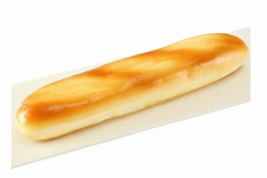 PÃO BAGUETE LONGO DECORATIVO (28cm x 6cm)