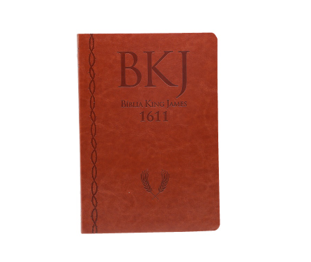 BIBLIA KING JAMES FIEL 1611 ULTRA FINA AMPLIADA - CASTANHA