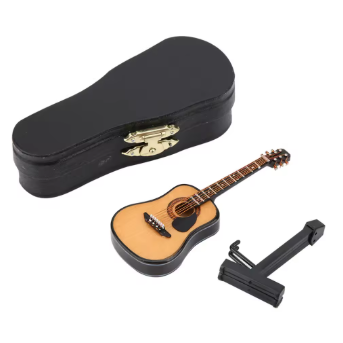 MINIATURA DECORATIVO DE GUITARRA ACÙSTICA