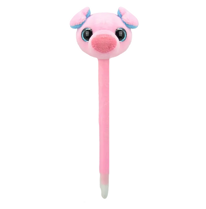 Caneta de Peluche Porco – Coleção Orbys