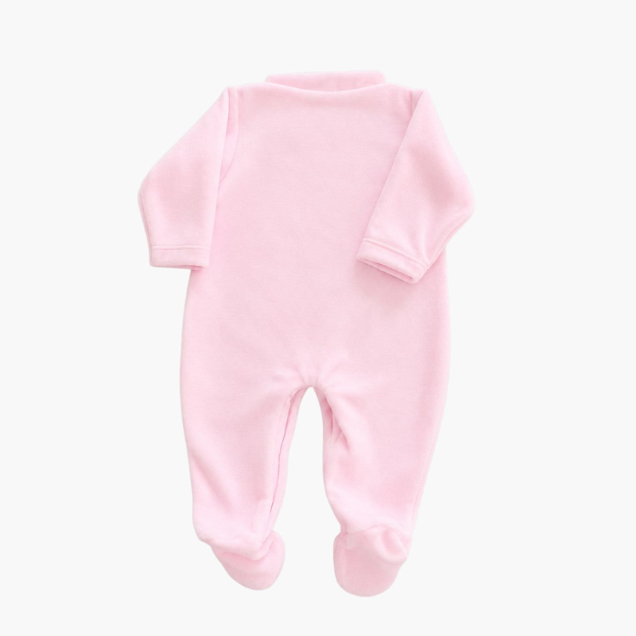 BABYGROW DE VELUDO ROSA BEBÉ