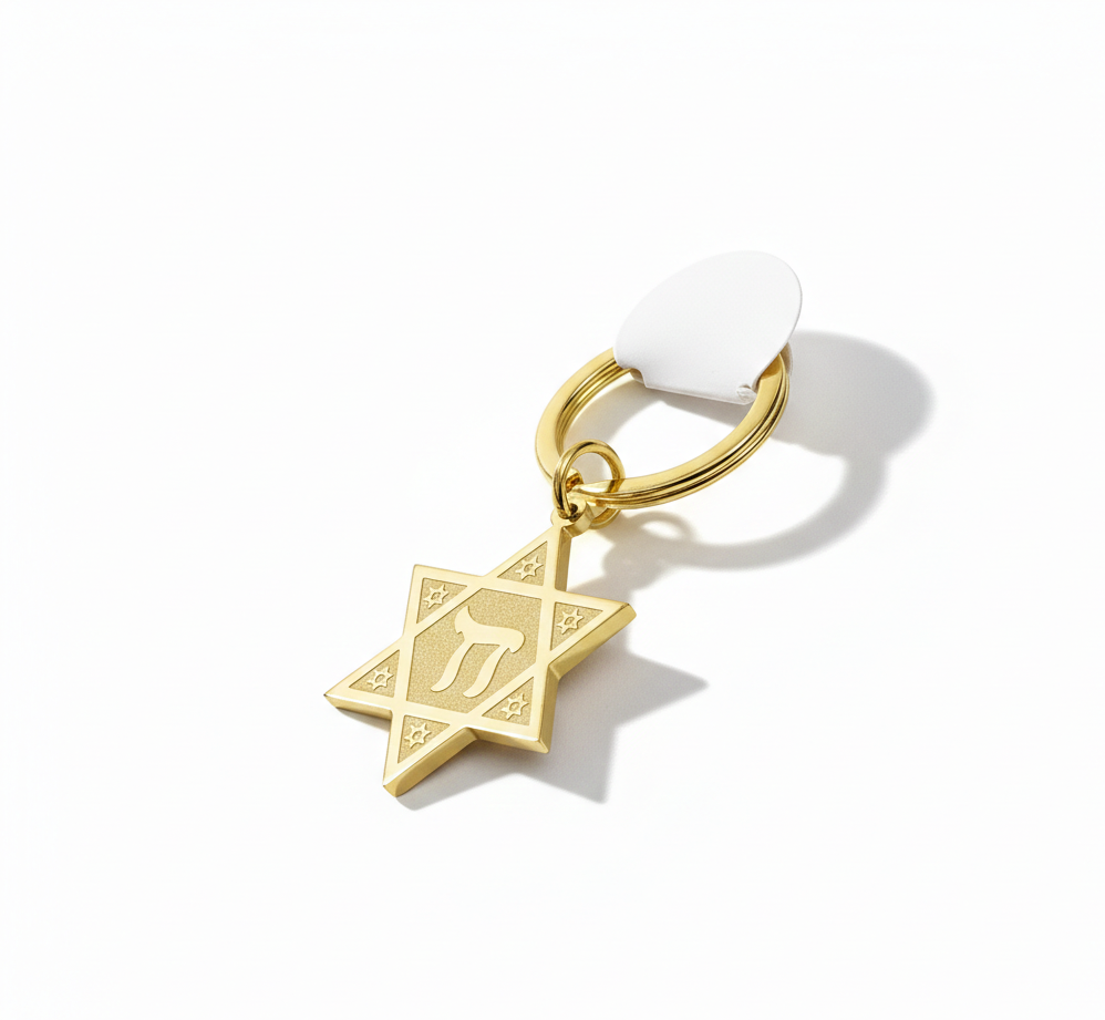 CHAVEIRO ESTRELA DE DAVI