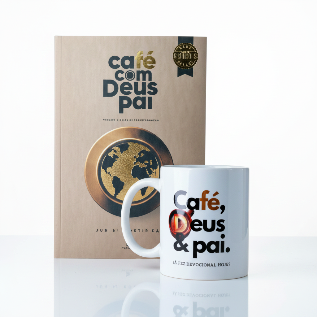 COMBO ESPECIAL: CAFÉ COM DEUS PAI 2025 + CANECA EXCLUSIVA