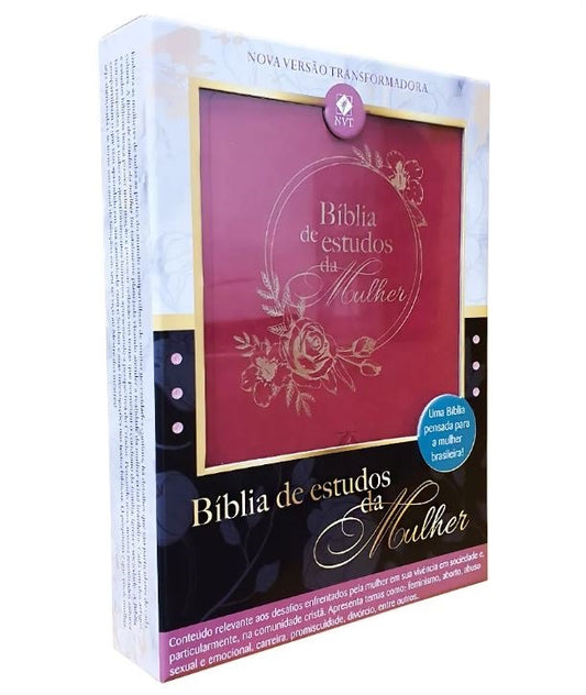 Woman's Study Bible | NLT | Pink Cover