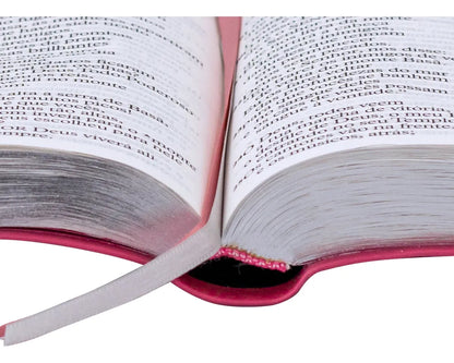 BÍBLIA SAGRADA NTLH LETRA EXTRAGIGANTE – CAPA LUXO SINTÉTICA PINK