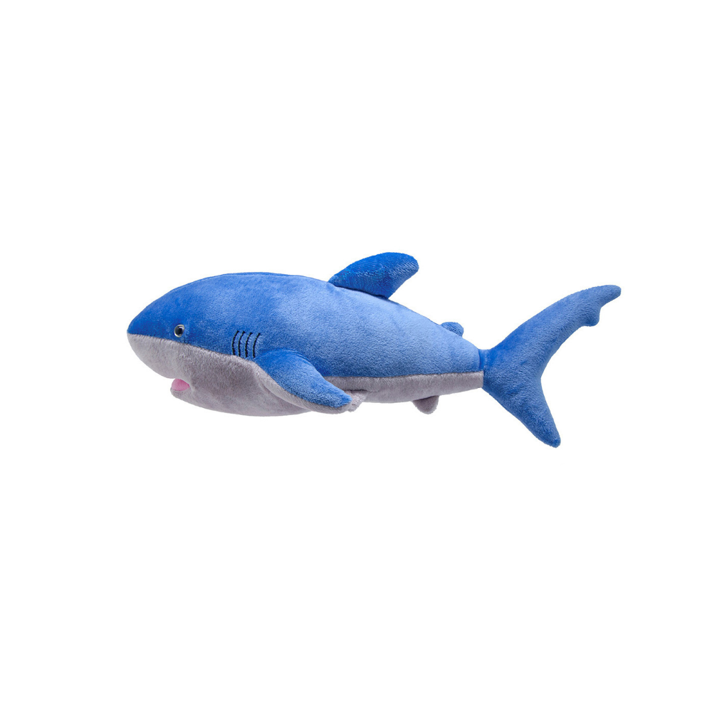 PELUCHE WILD PLANET TUBARÃO AZUL (38 X 12 X 15 CM - POLIÉSTER)