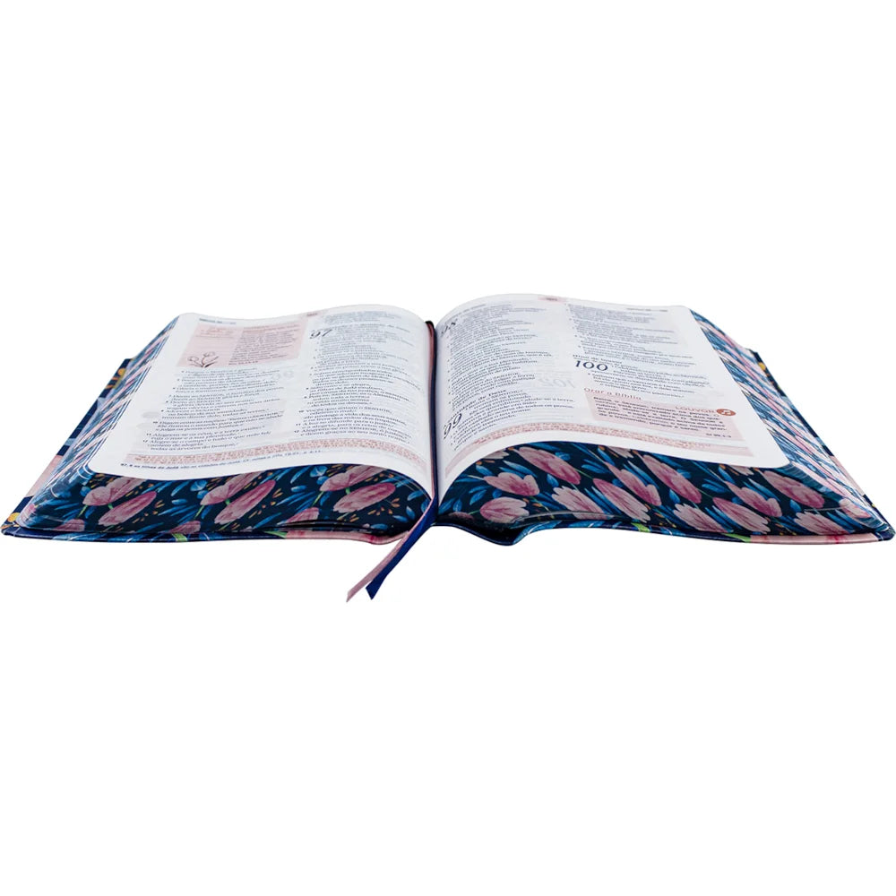 BIBLIA DA MULHER- TULIPA AZUL | MÉDIA