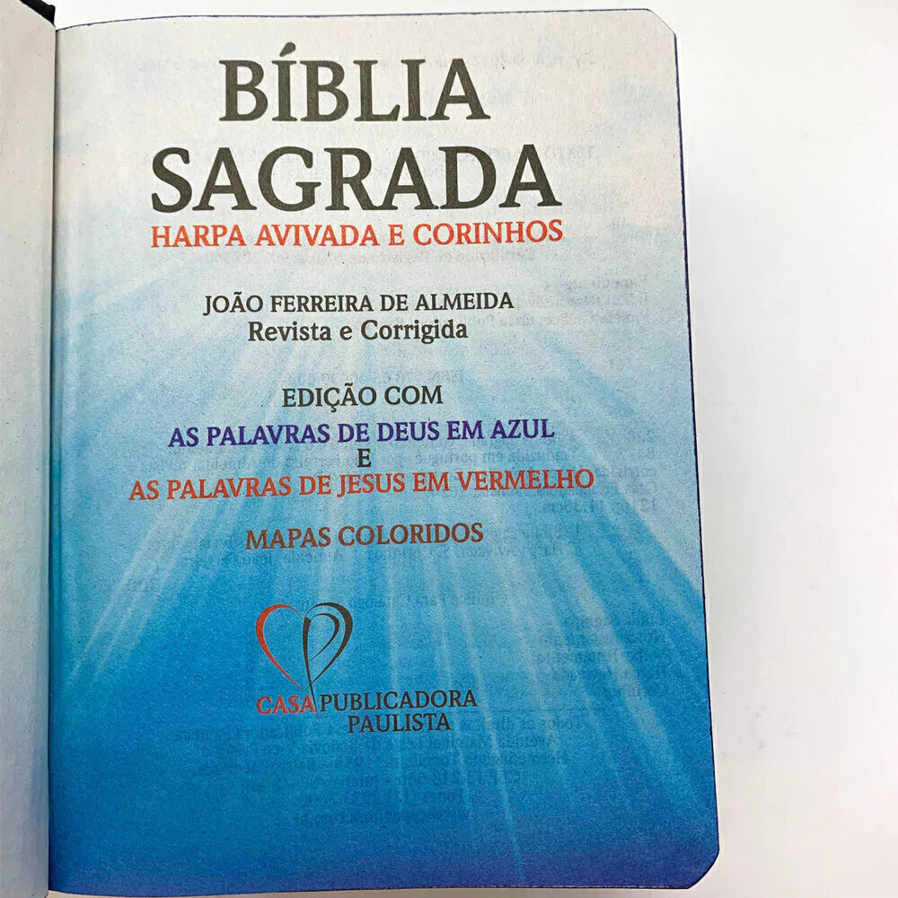 BIBLIA ARC COM HARPA LEAO REIS DOS REIS