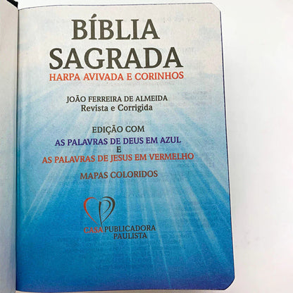 BIBLIA ARC COM HARPA LEAO REIS DOS REIS
