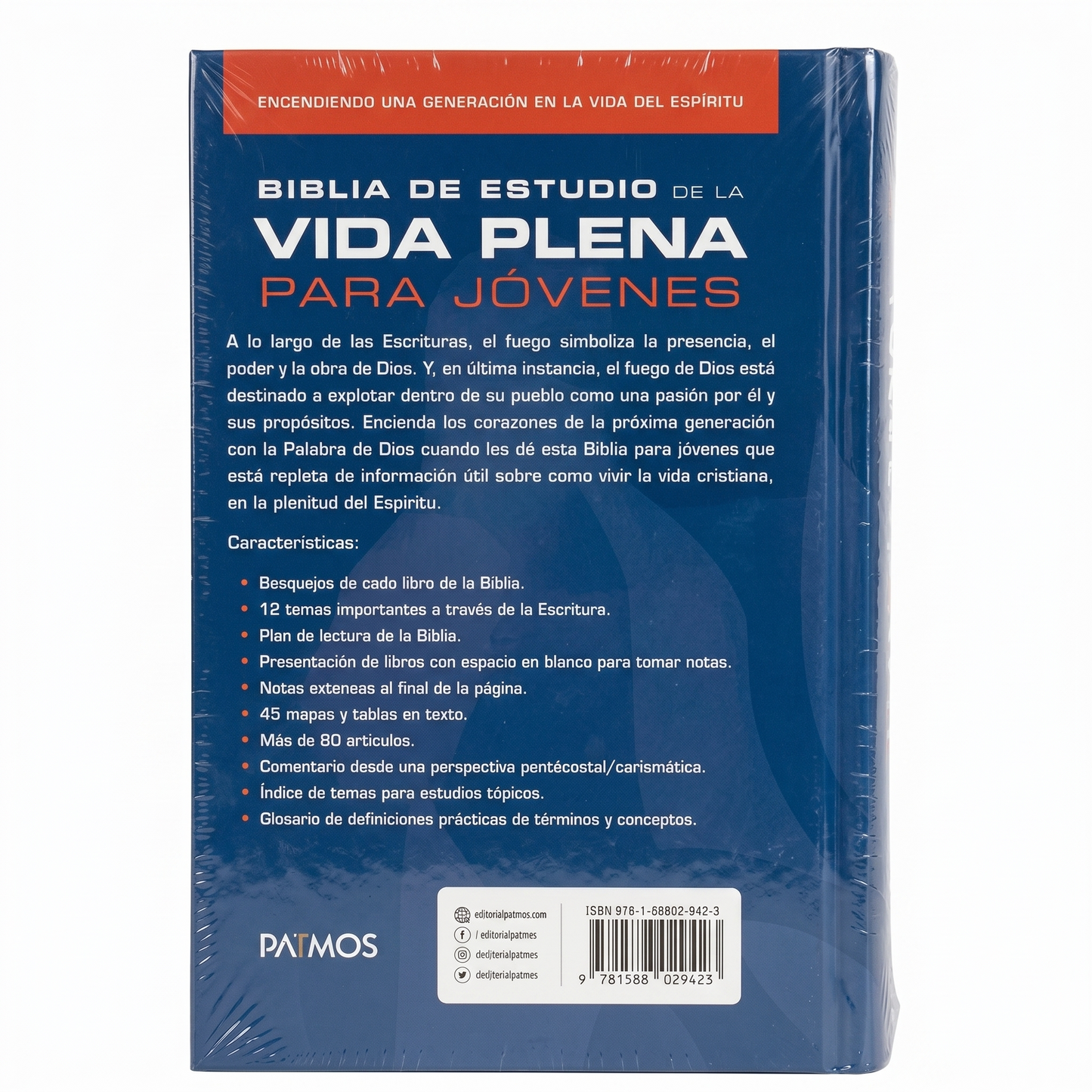 BÍBLIA DE ESTUDO VIDA PLENA PARA JOVENS (ESPANHOL)