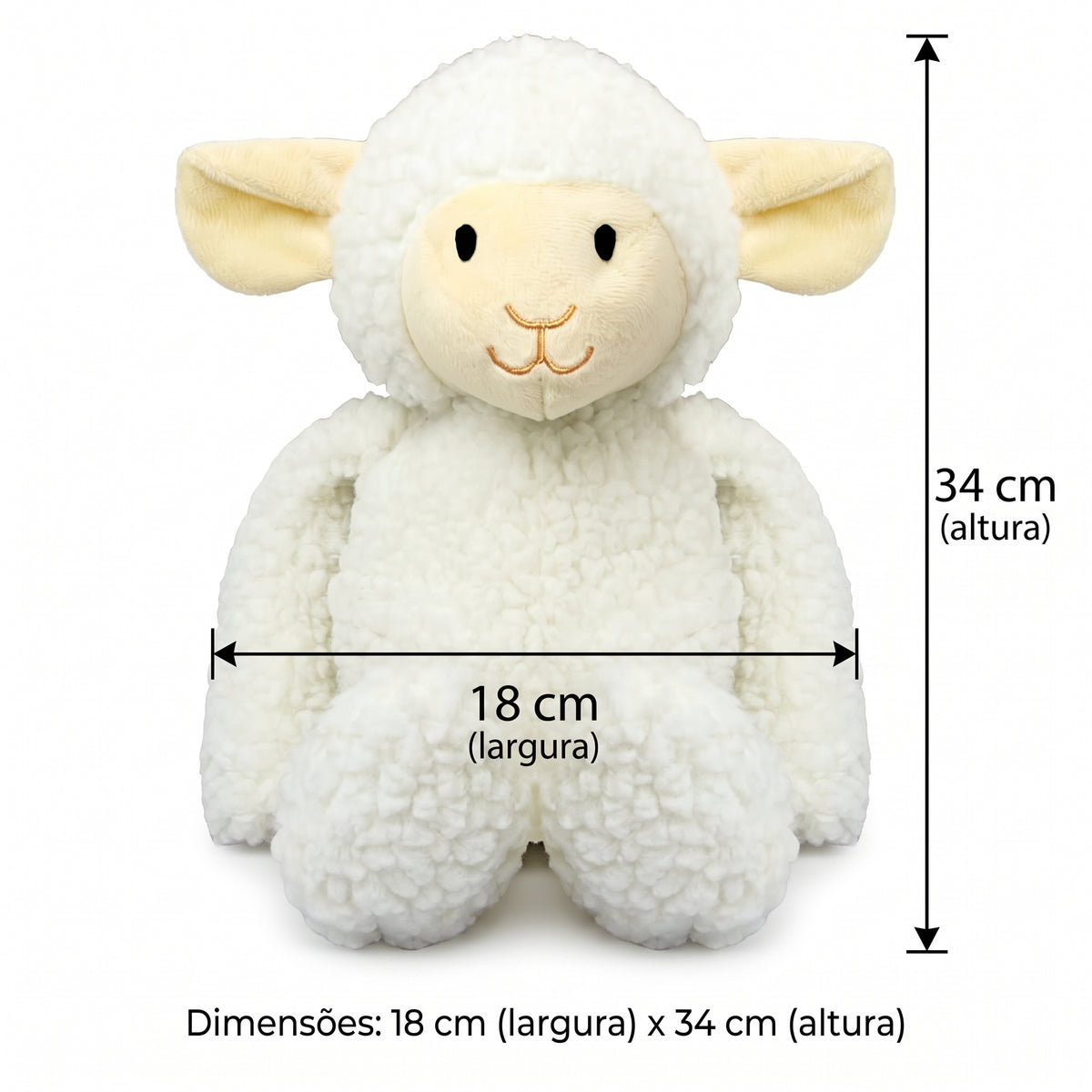 Peluche Ovelha Amigo Fofo