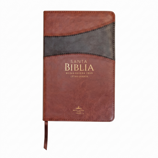 BÍBLIA RVR 1960 COLEÇÃO BANDA: ELEGÂNCIA BITOM COM ÍNDICE LATERAL