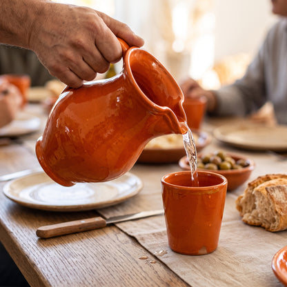 JARRO DE ARGILA TRADICIONAL PORTUGUÊS 1L PARA A MESA DE CEIA