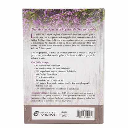 The Bible for Women According to God's Own Heart (Spanish)