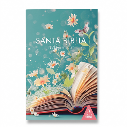 NVI Peninsular LG Pocket Bible in the Spring Missionary Edition