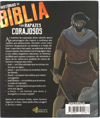 HISTÓRIAS DA BÍBLIA PARA RAPAZES CORAJOSOS