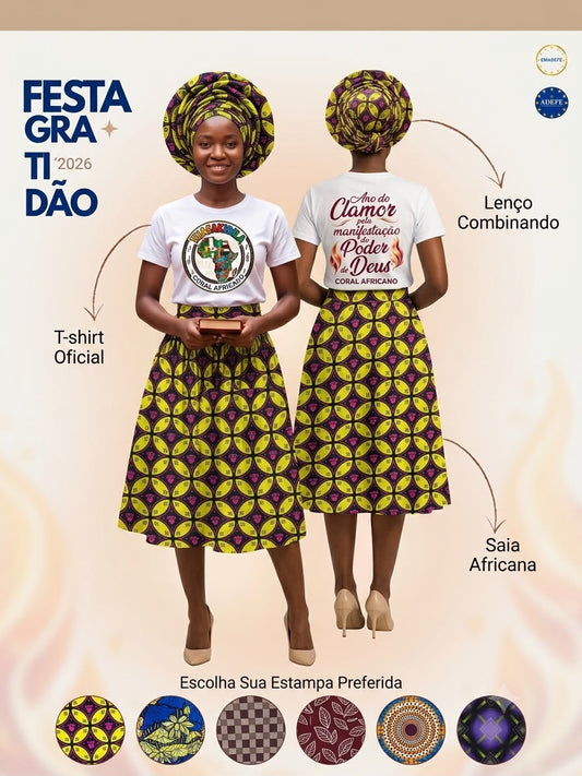 UNIFORME OFICIAL CORAL TUASAKIDILA – EDIÇÃO ESPECIAL EMADEFE 2026