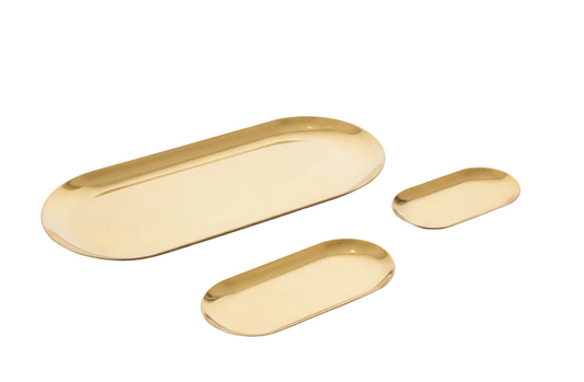 KIT DE BANDEJAS OVAIS GOLD