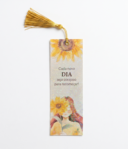 MARCADOR DE PÁGINAS LAMINADO — CADA NOVO DIA