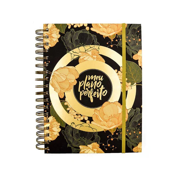 MEU PLANO PERFEITO | YELLOW FLORAL | CAPA DURA
