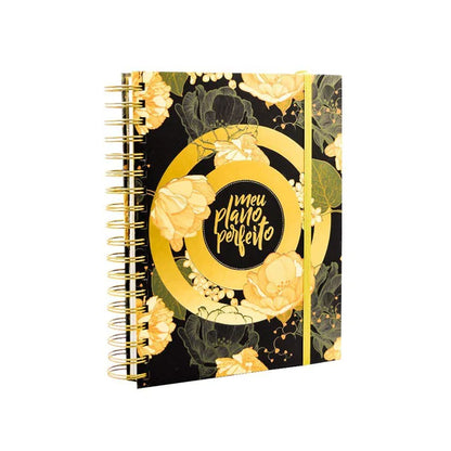 MEU PLANO PERFEITO | YELLOW FLORAL | CAPA DURA