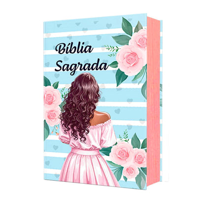 BIBLIA NVA MENINA AZUL
