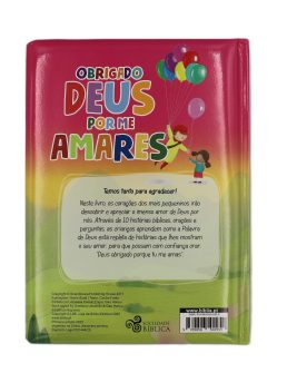 OBRIGADO, DEUS, POR ME AMARES