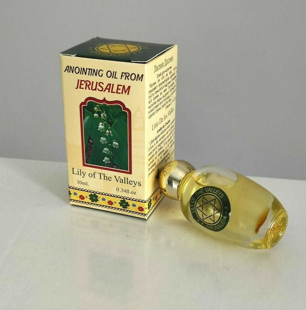 ÓLEO DE UNÇÃO LIRIO DOS VALES  10ml
