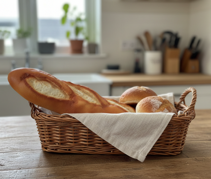 PÃO BAGUETE ARTIFICIAL  (26 CM)