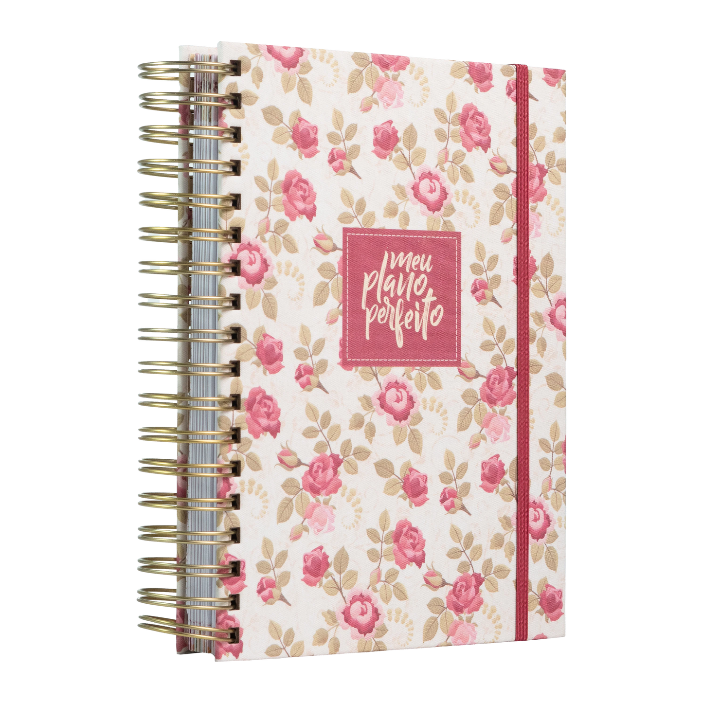 PLANNER MEU PLANO PERFEITO | CAPA TECIDO VINTAGE
