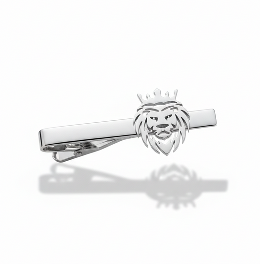 PRENDEDOR DE GRAVATA LEÃO REAL